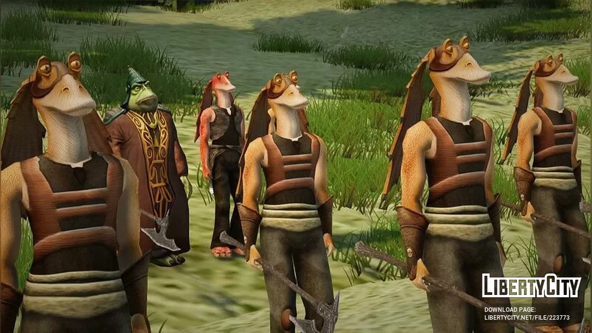 Les Gungans de Star Wars / GTA San Andreas