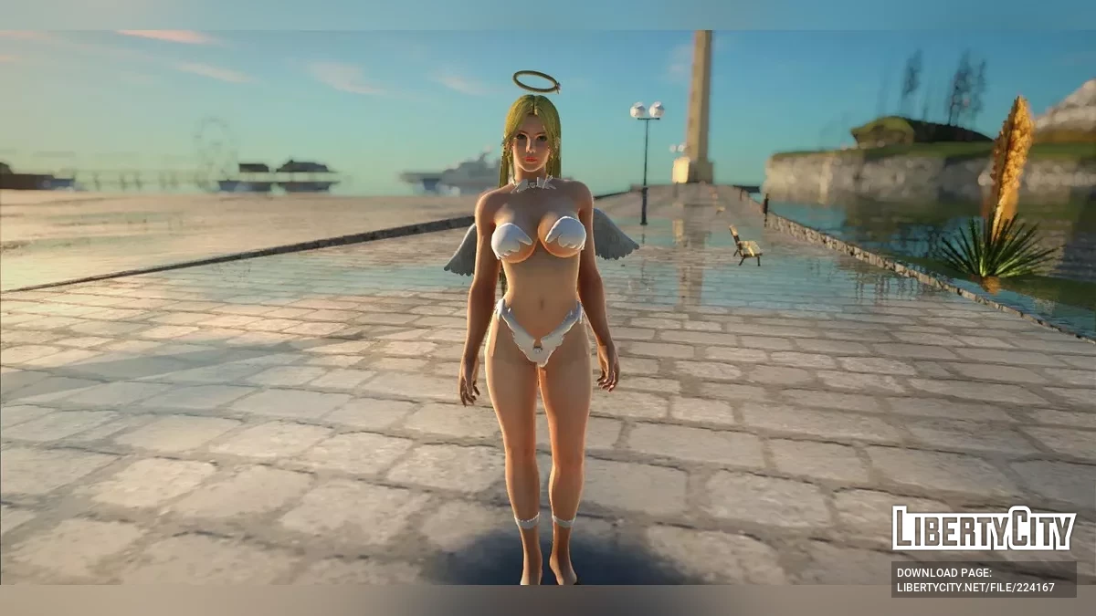 Helena Douglas in Angel of Love Outfit / GTA San Andreas