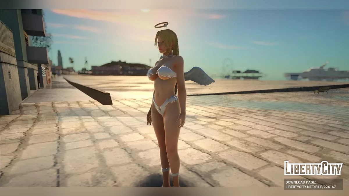 Helena Douglas in Angel of Love Outfit / GTA San Andreas
