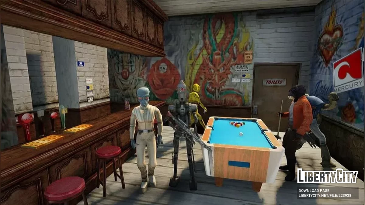 星球大战中的IG-88 / GTA San Andreas
