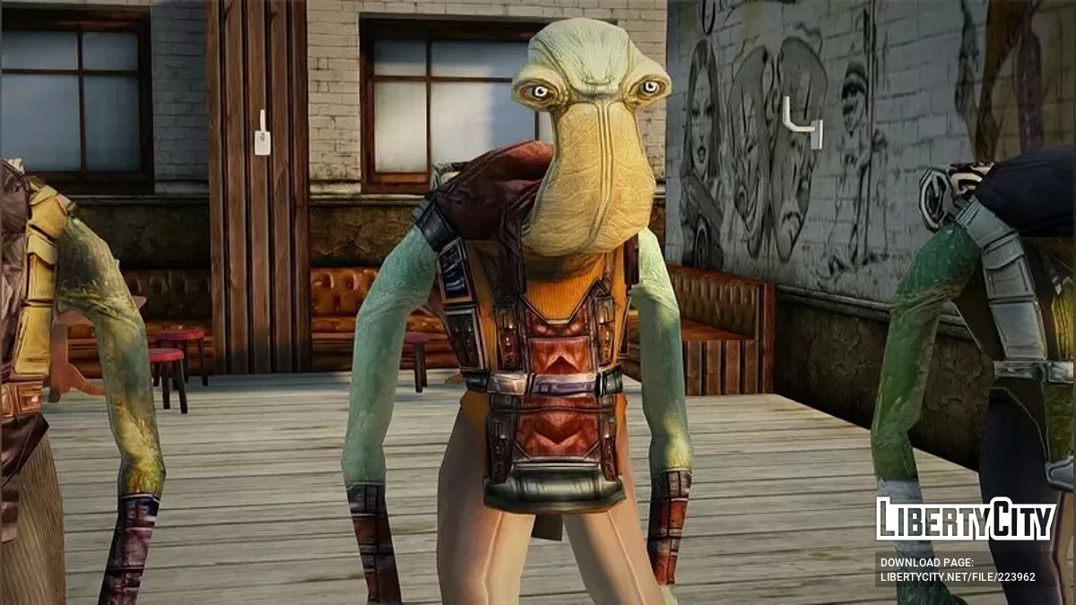 Ithorianos de Star Wars / GTA San Andreas