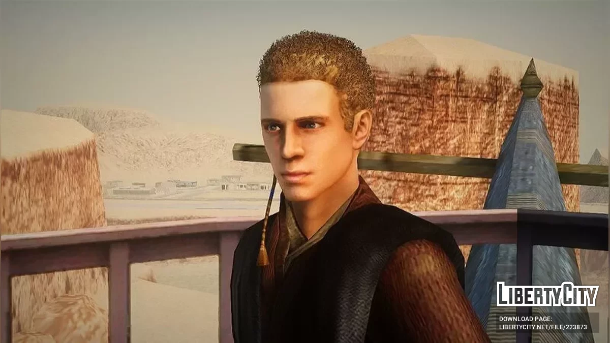 Енакін Скайвокер і Обі-Ван Кенобі із Star Wars / GTA San Andreas
