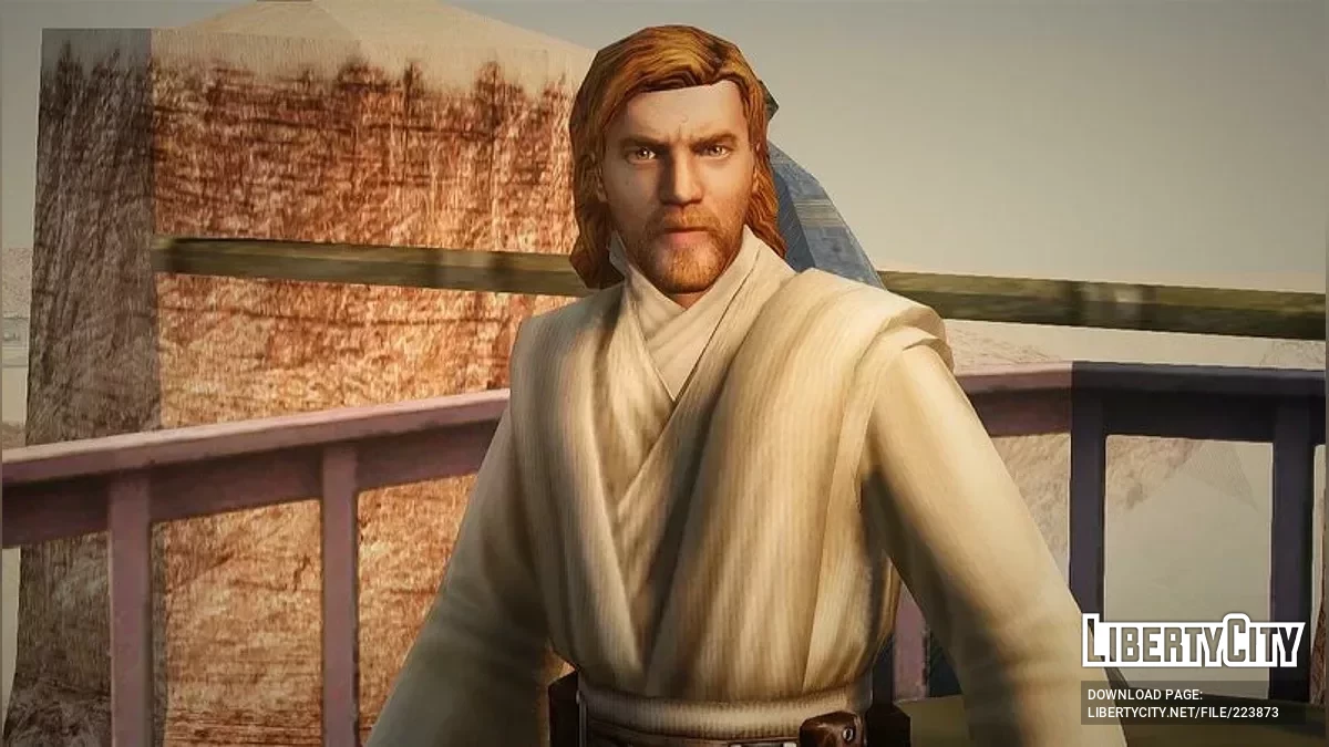 Енакін Скайвокер і Обі-Ван Кенобі із Star Wars / GTA San Andreas