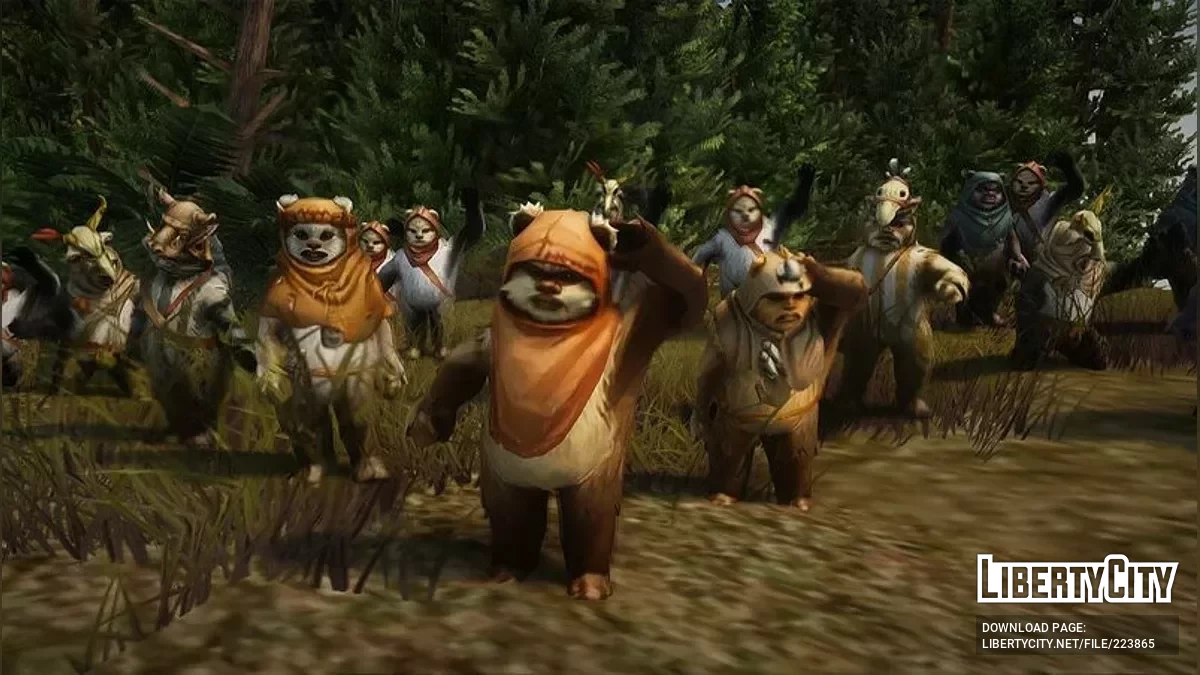 Ewoks aus Star Wars / GTA San Andreas