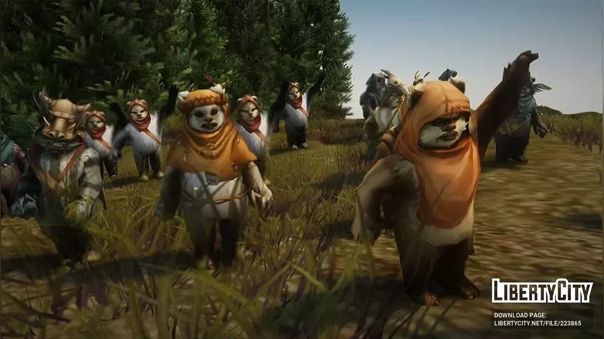 Ewoks aus Star Wars / GTA San Andreas