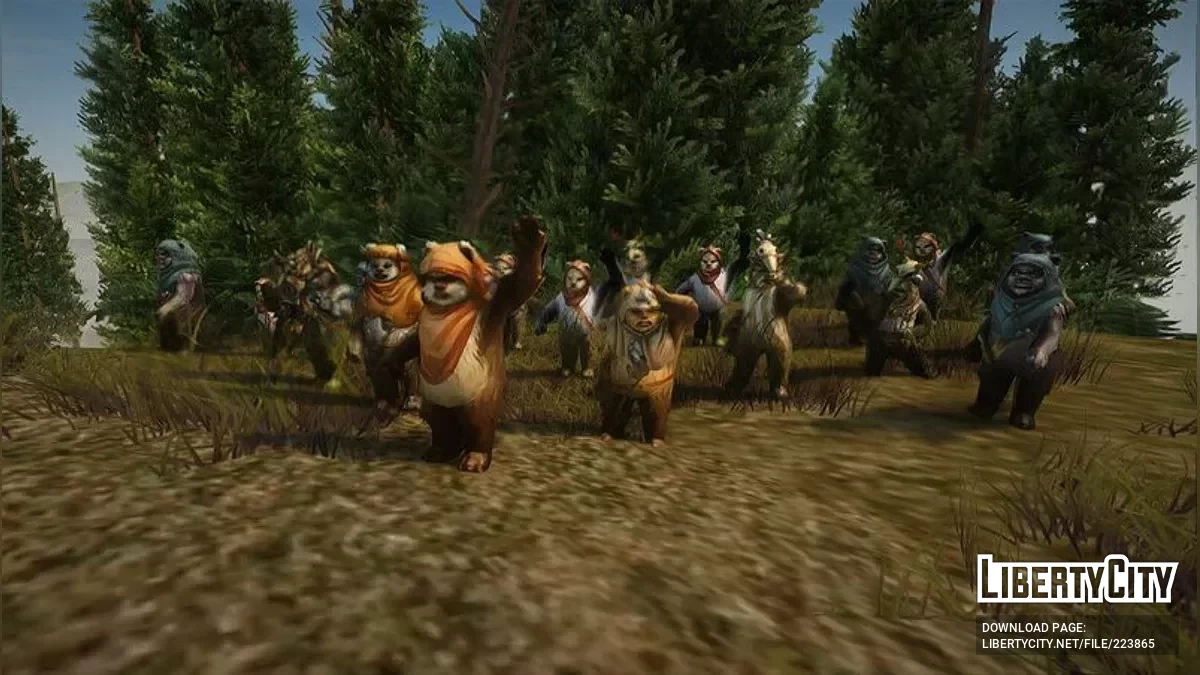 Ewoks aus Star Wars / GTA San Andreas