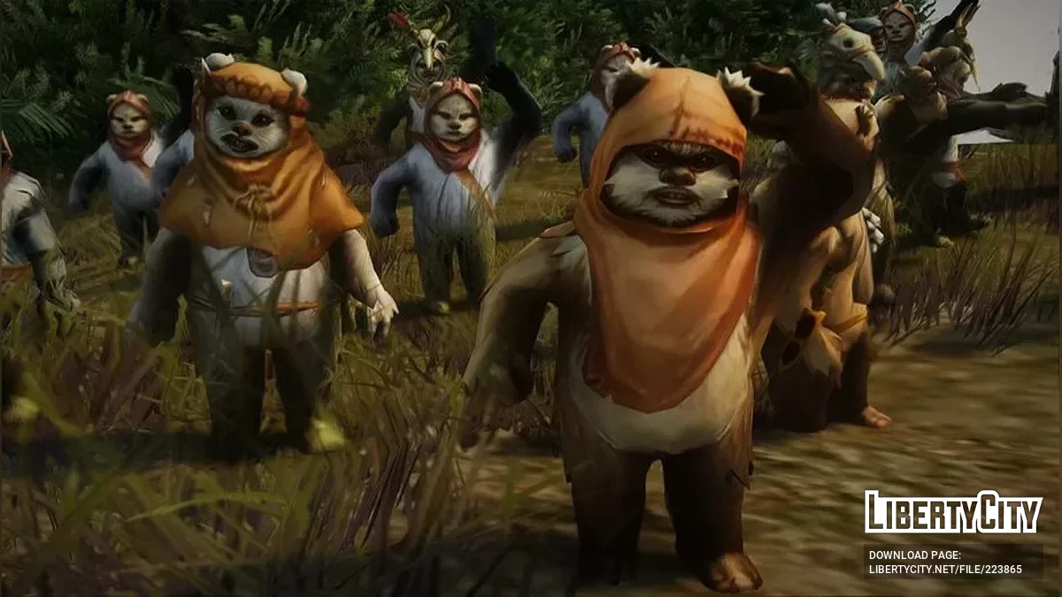Ewoks aus Star Wars / GTA San Andreas