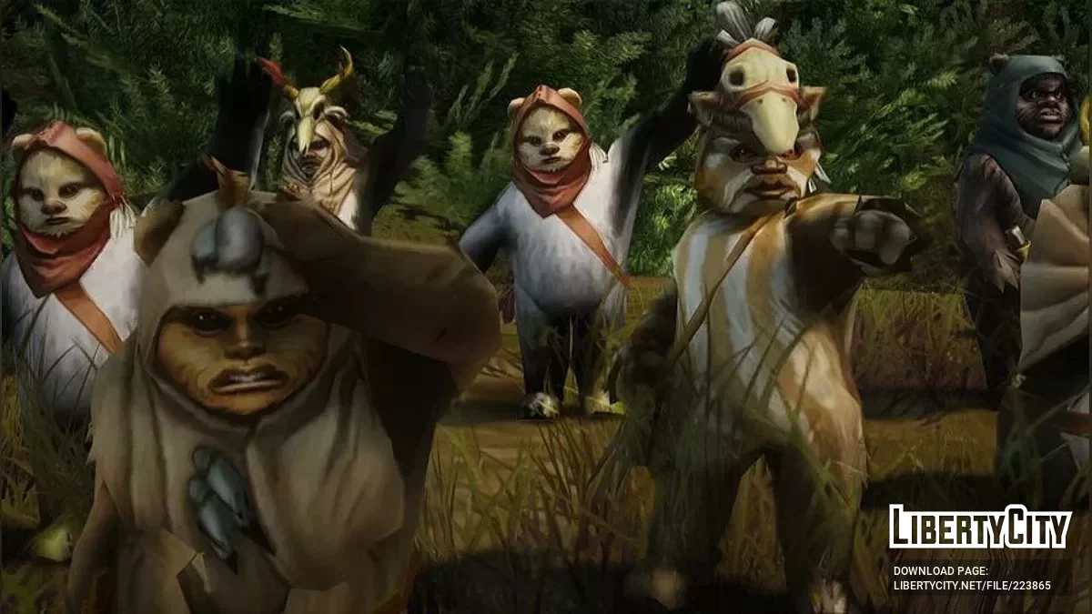 Ewoks aus Star Wars / GTA San Andreas