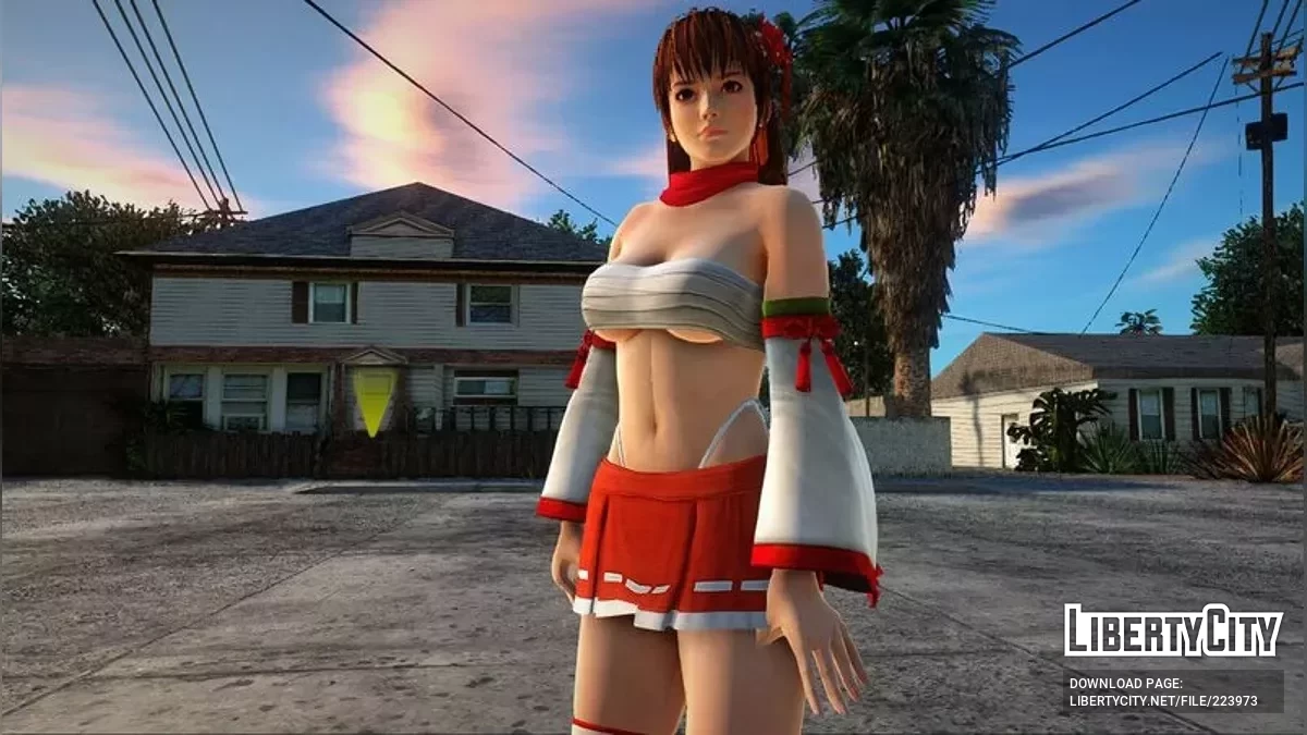 Kasumi de Dead or Alive 5 Last Round / GTA San Andreas