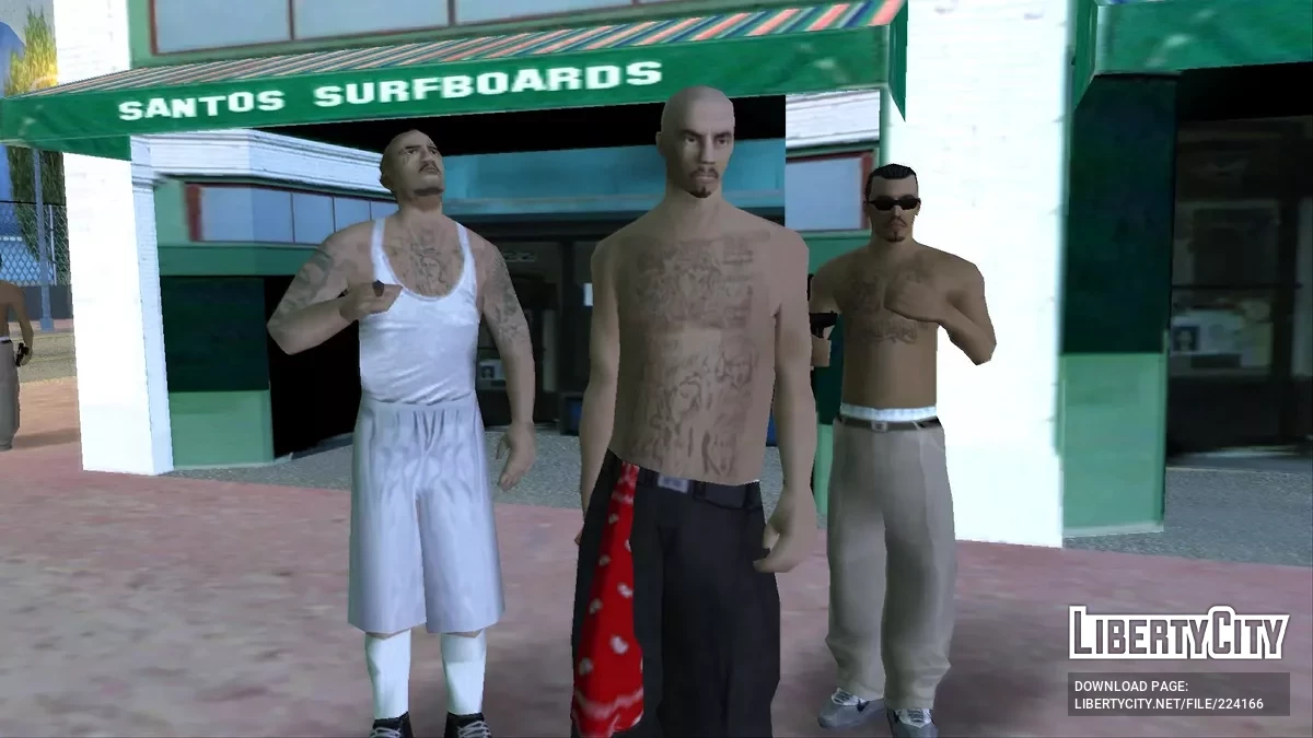 Latinos Gangs Pack / GTA San Andreas