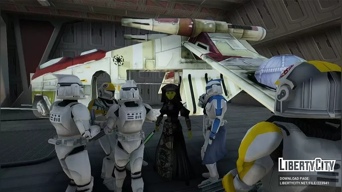 Luminara Unduli de Star Wars / GTA San Andreas