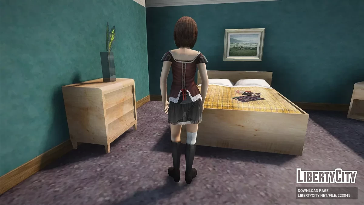 Mayu Amakura de Fatal Frame II: Deep Crimson Butterfly / GTA San Andreas