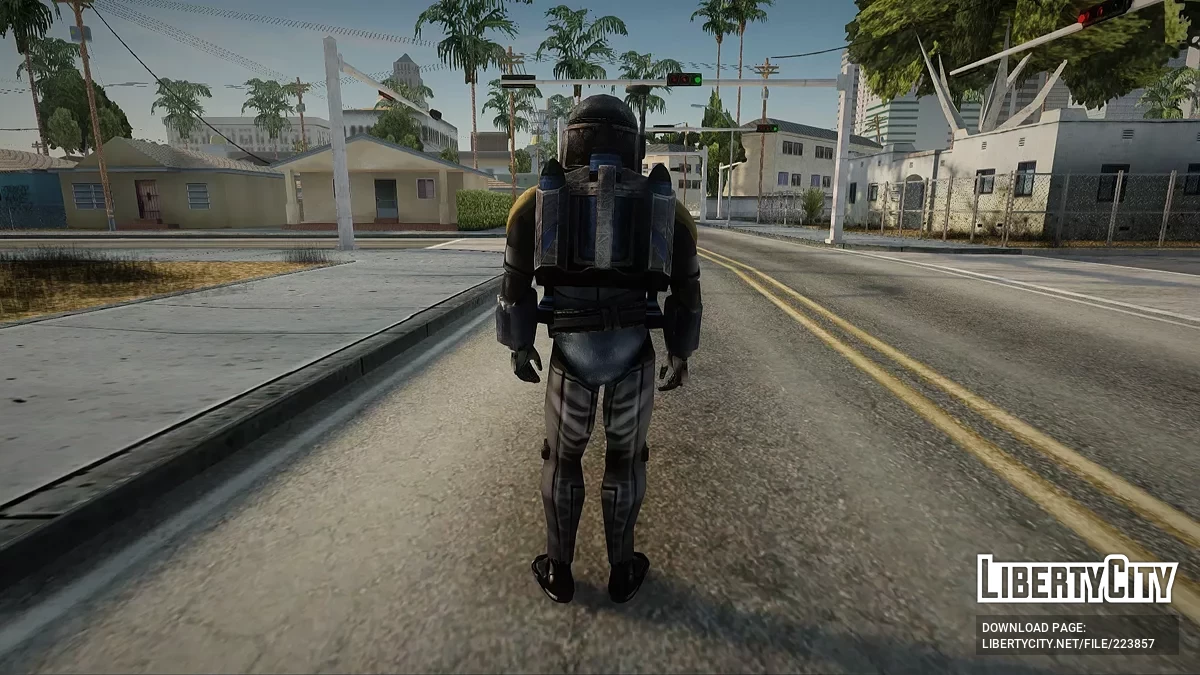 Le Mandalorien de Star Wars / GTA San Andreas