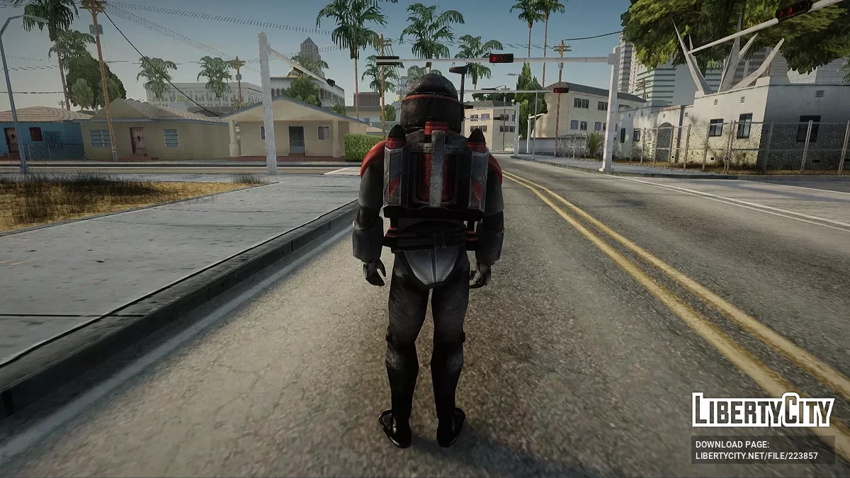 Le Mandalorien de Star Wars / GTA San Andreas
