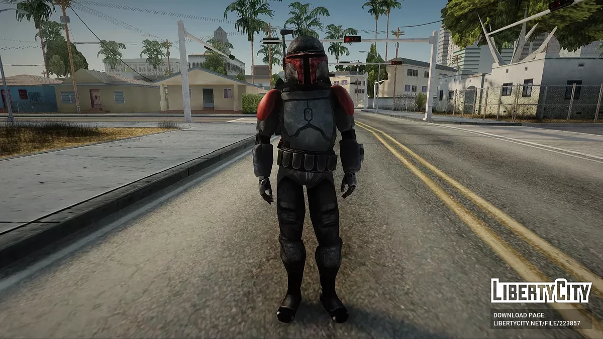 Le Mandalorien de Star Wars / GTA San Andreas