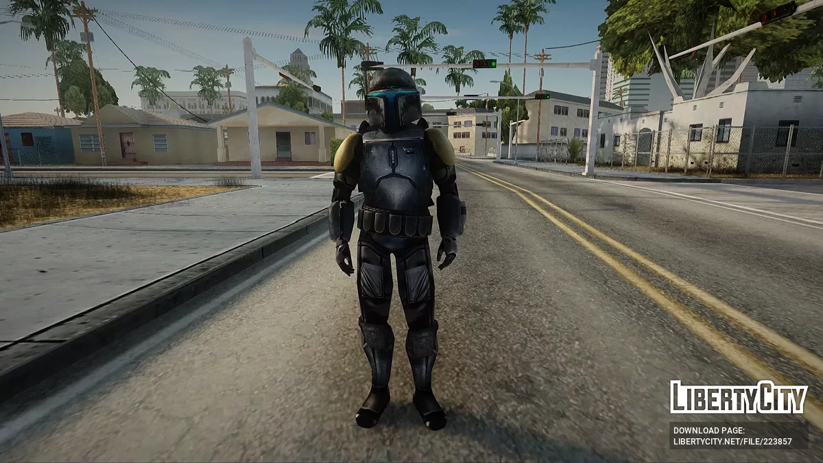 Le Mandalorien de Star Wars / GTA San Andreas