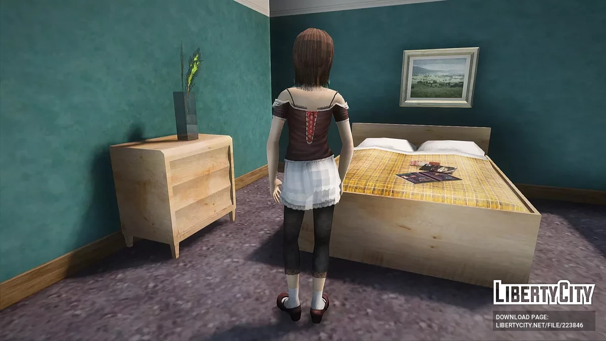Mio Amakura de Fatal Frame II: Deep Crimson Butterfly / GTA San Andreas