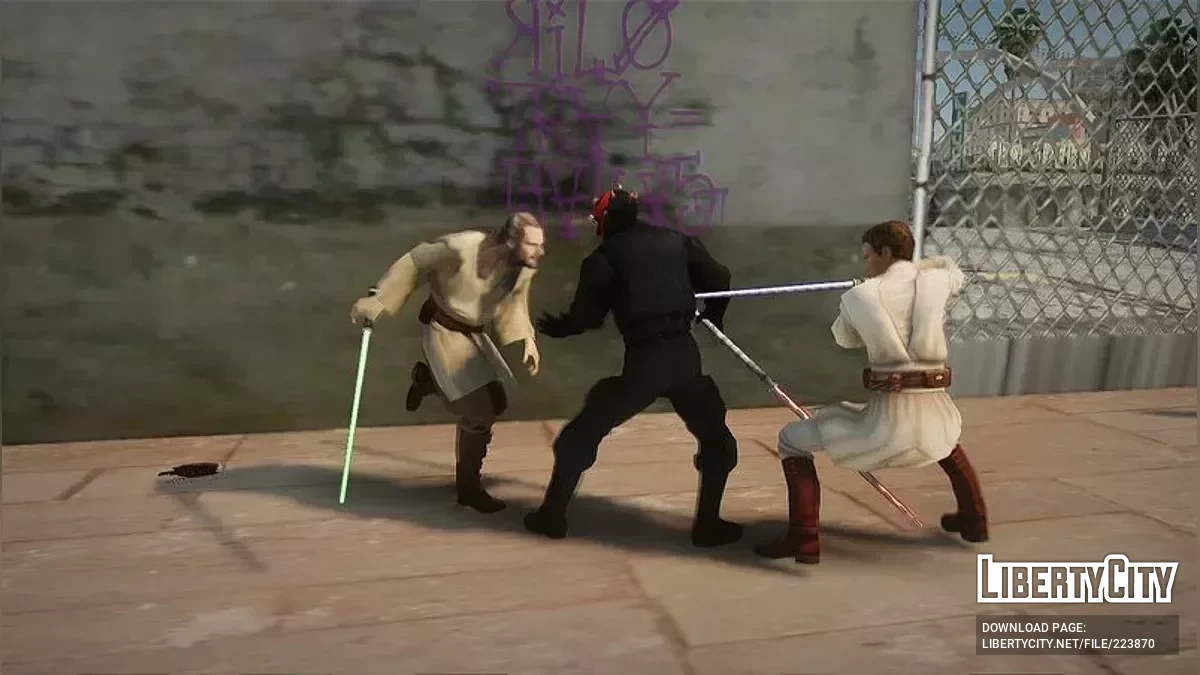 Обі-Ван Кенобі із Star Wars / GTA San Andreas