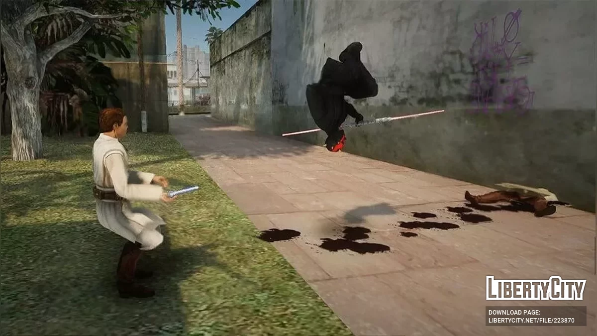 Обі-Ван Кенобі із Star Wars / GTA San Andreas