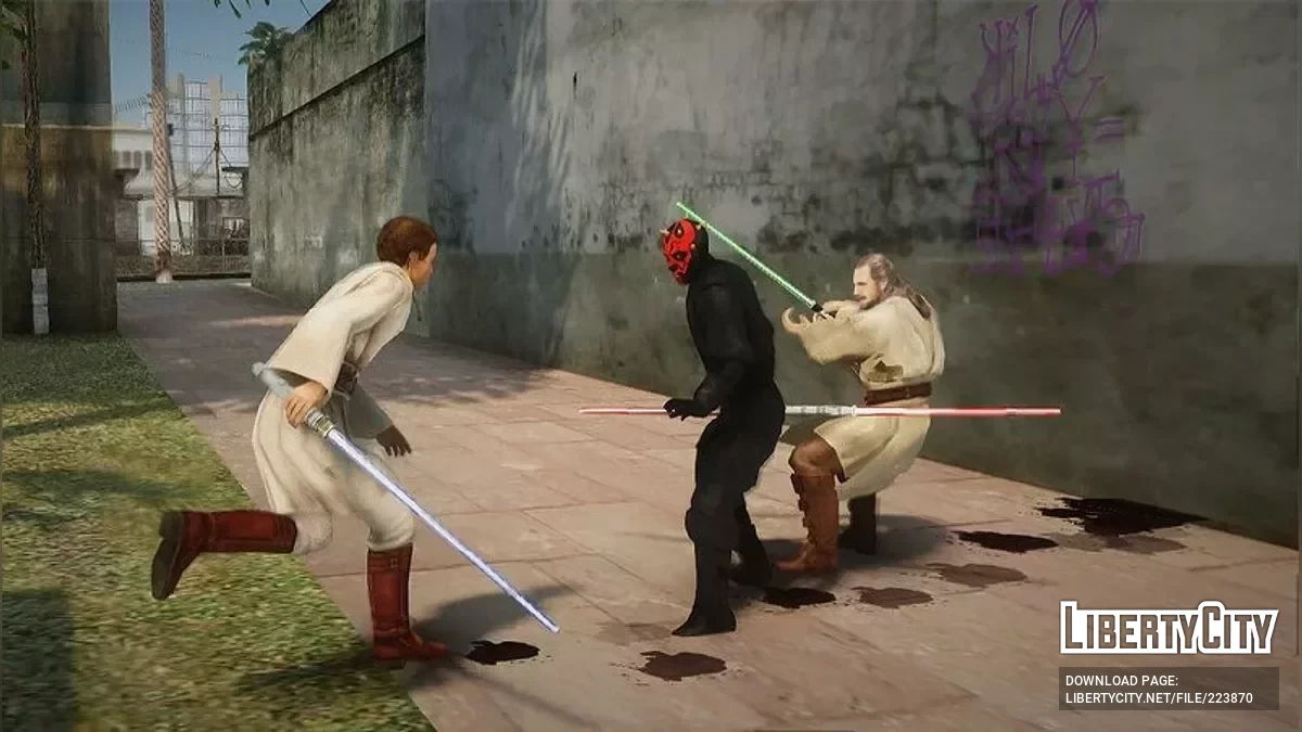 Обі-Ван Кенобі із Star Wars / GTA San Andreas