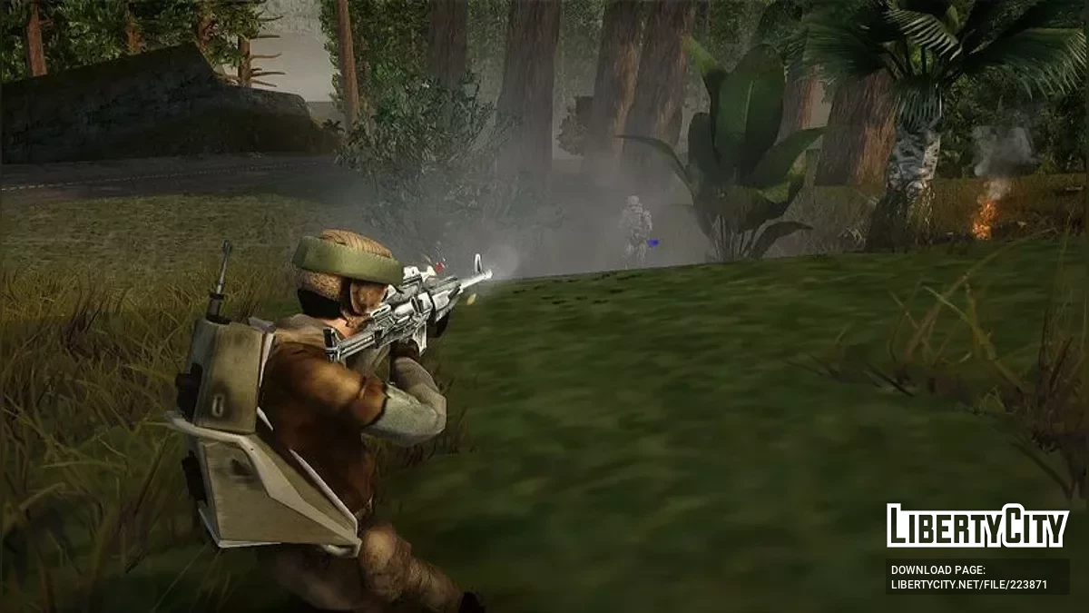 Rebellensoldaten aus Star Wars / GTA San Andreas