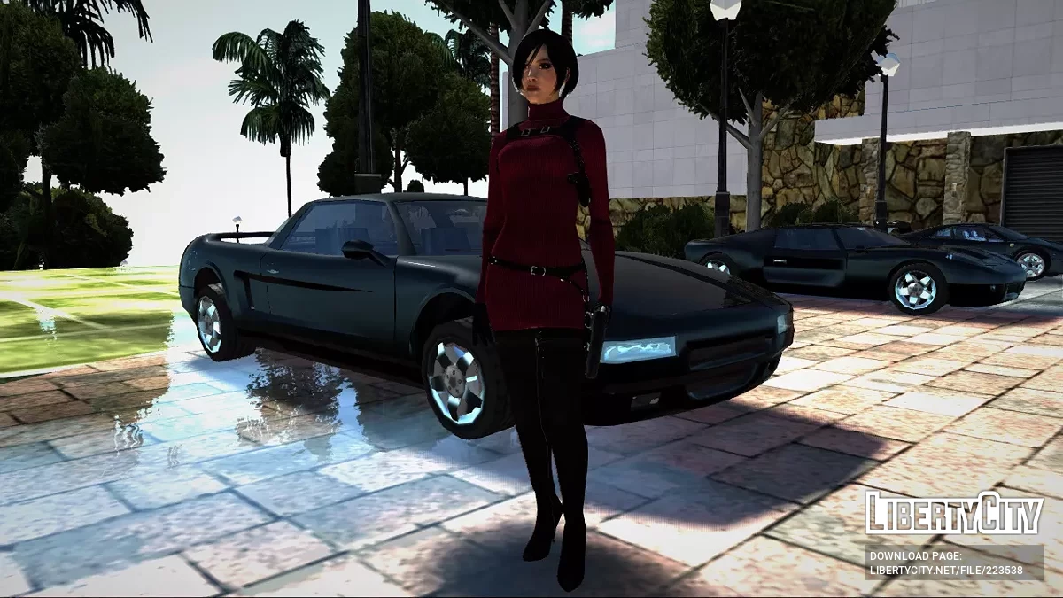 Resident Evil 4 Remake - Ada Wong varsayılan / GTA San Andreas