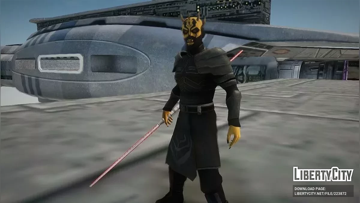 Саваж Опресс і Дарт Мол із Star Wars / GTA San Andreas
