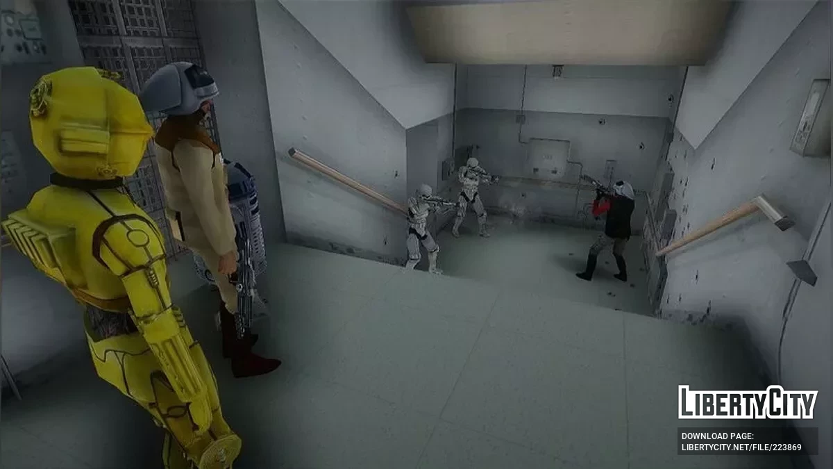 Скіни повстанських солдатів із Star Wars / GTA San Andreas