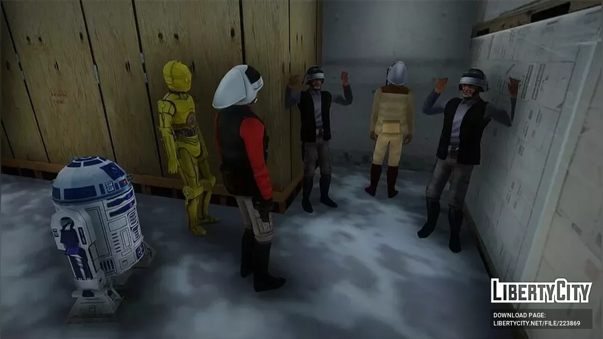 Скіни повстанських солдатів із Star Wars / GTA San Andreas