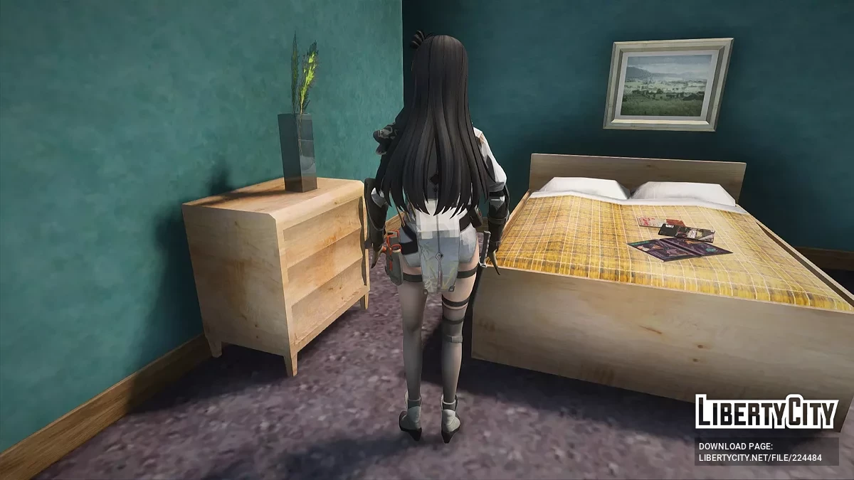 Цзюнцзю з Girls' Frontline: Exilium / GTA San Andreas