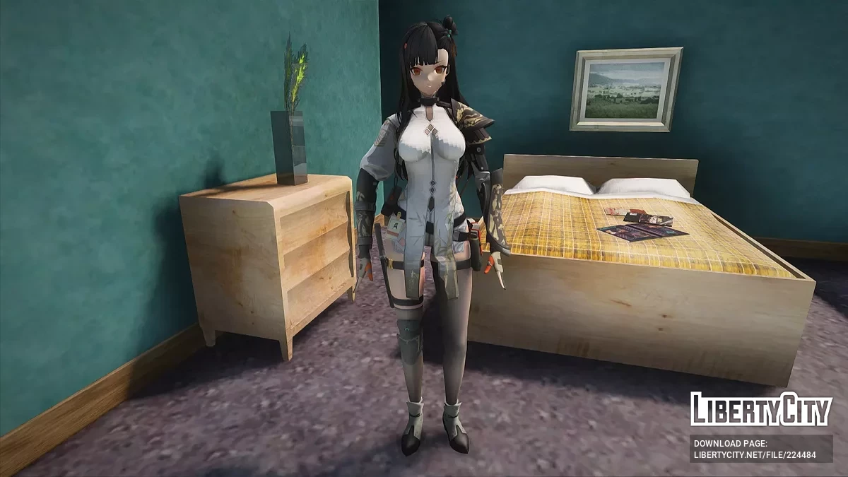 Цзюнцзю з Girls' Frontline: Exilium / GTA San Andreas