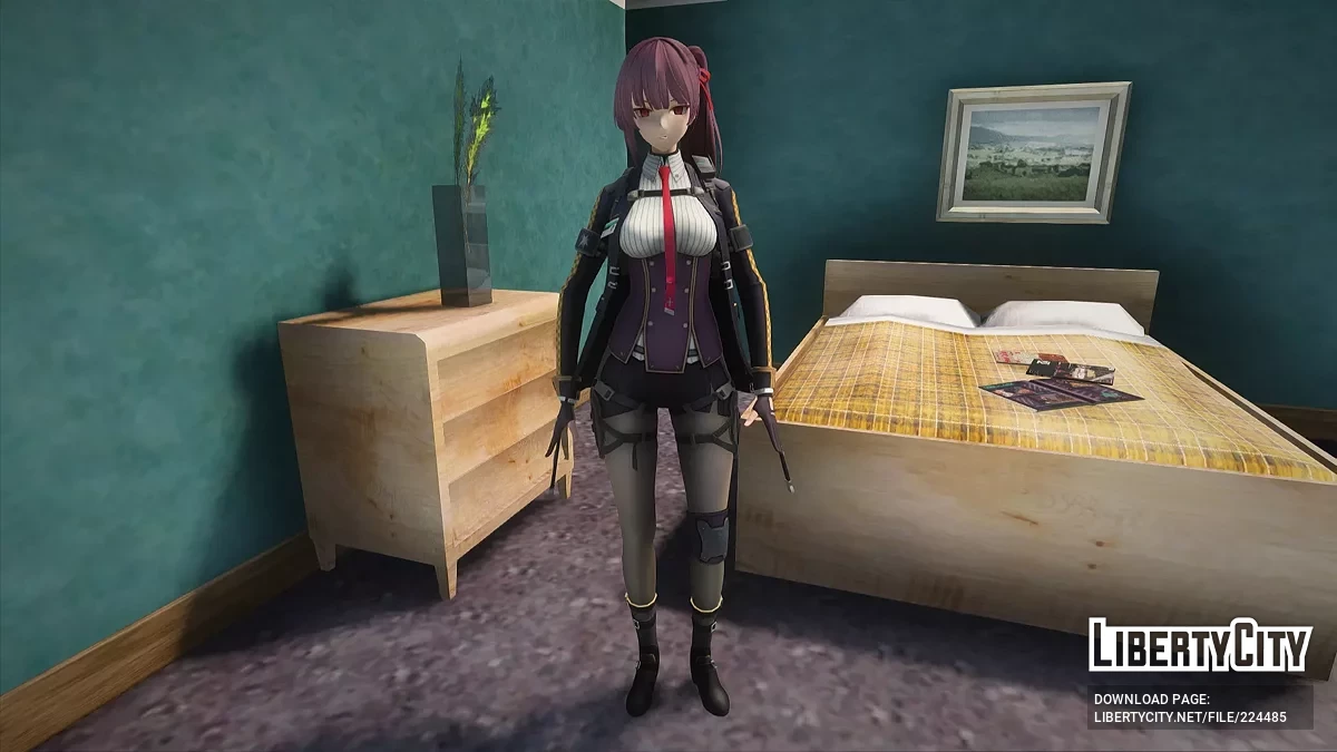 Макіатто з Girls' Frontline 2: Exilium / GTA San Andreas