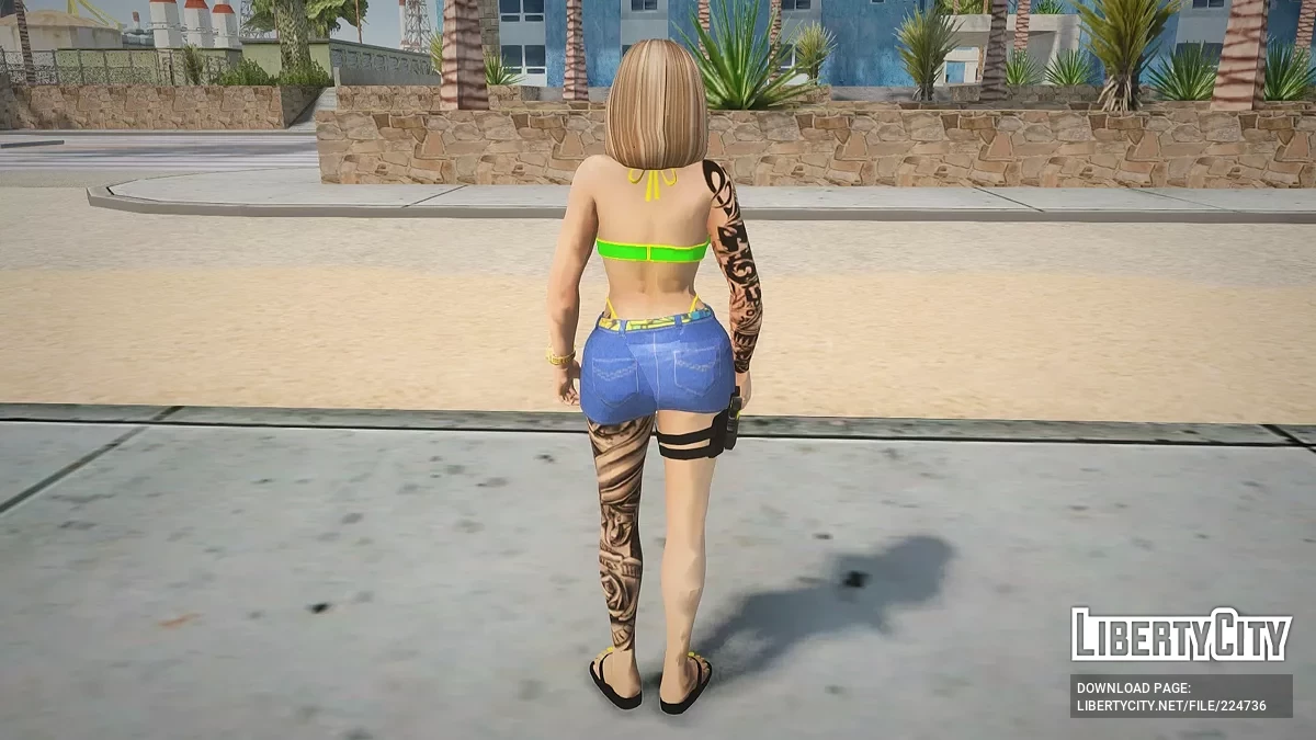 Random Female Skin #970 / جي تي إيه سان أندرياس