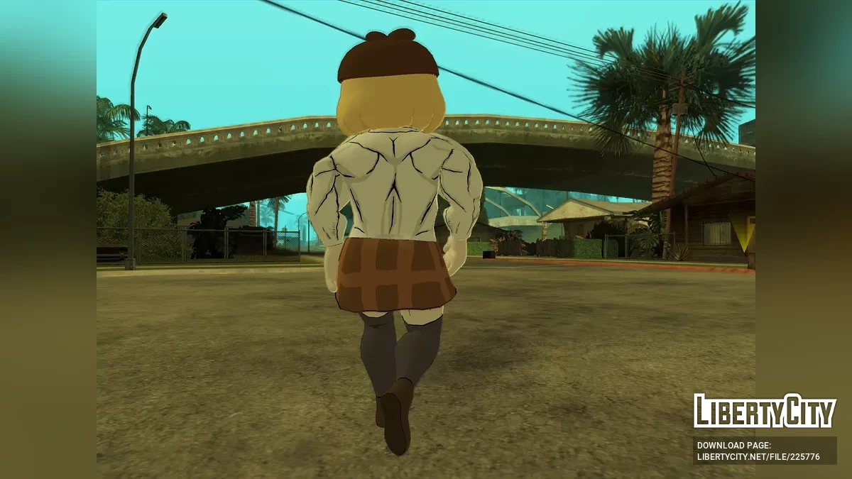 Buff Smol Ame (Hololive Fan Model) / GTA San Andreas