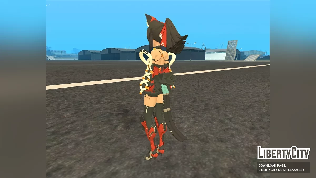 Nekomiya Mana (Zenless Zone Zero) / GTA San Andreas