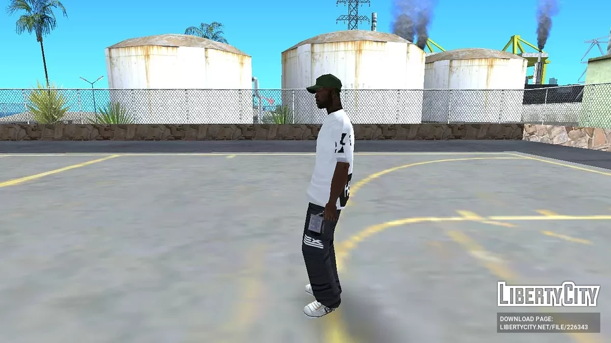 Sweet Johnson com Roupa Casual de Pedestre / GTA San Andreas