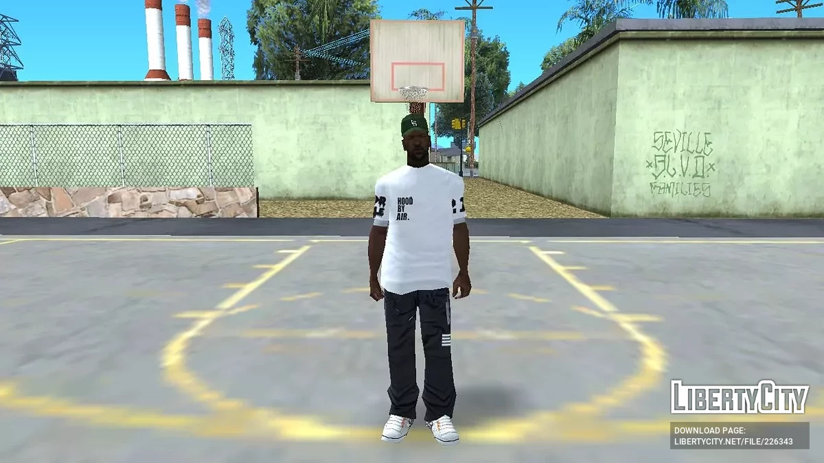 Sweet Johnson com Roupa Casual de Pedestre / GTA San Andreas