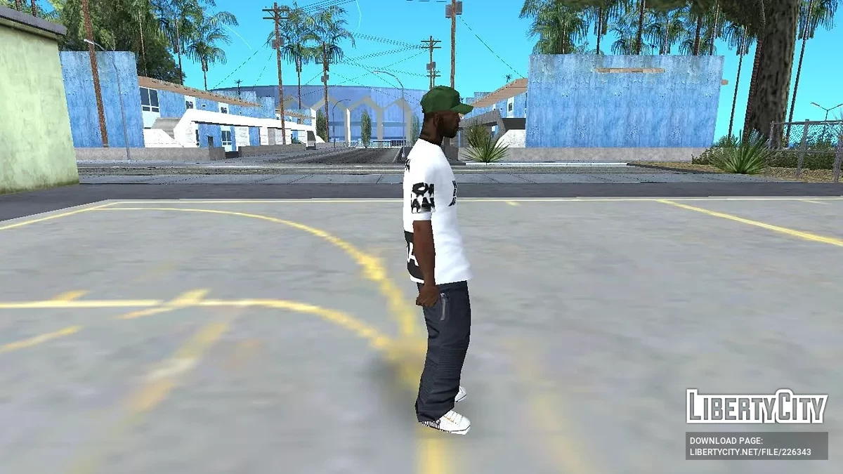 Sweet Johnson com Roupa Casual de Pedestre / GTA San Andreas