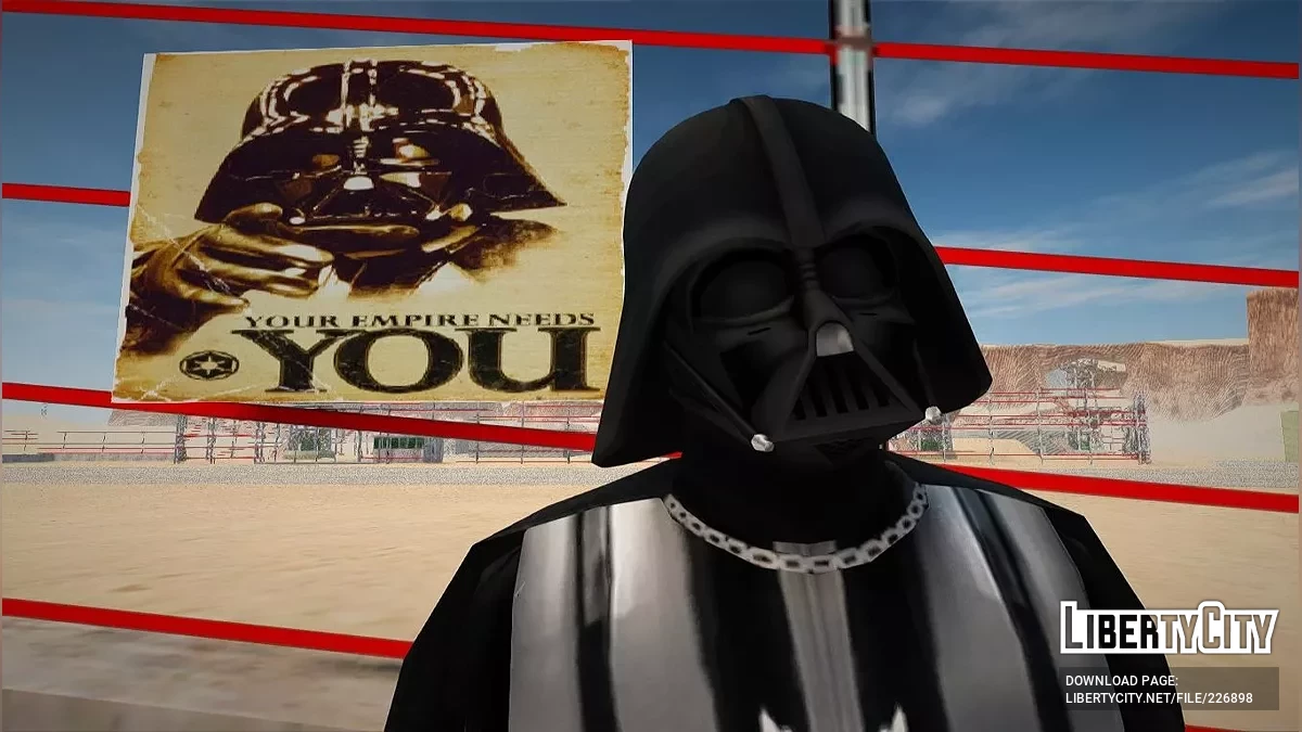 Darth Vader de Star Wars / GTA San Andreas