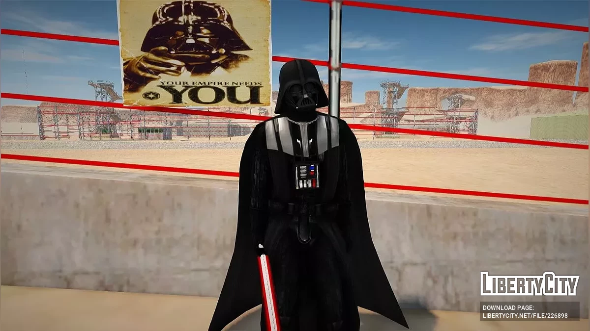 Darth Vader de Star Wars / GTA San Andreas
