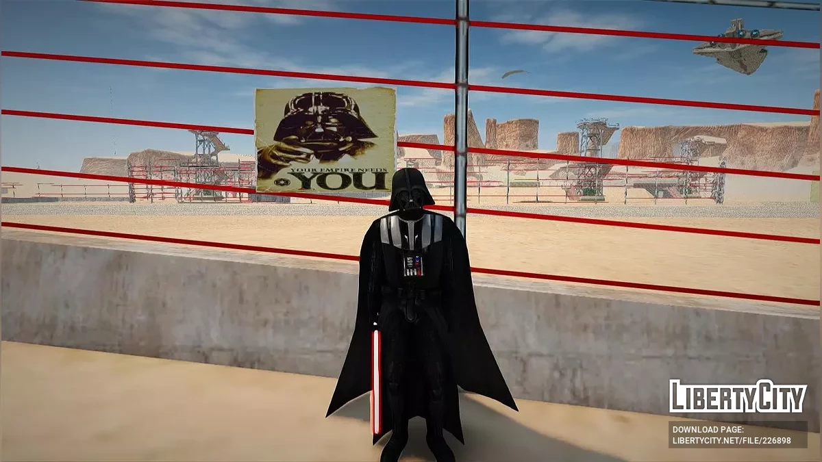 Darth Vader de Star Wars / GTA San Andreas