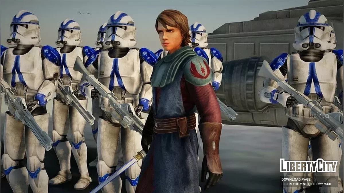 General Skywalker from Star Wars / GTA San Andreas
