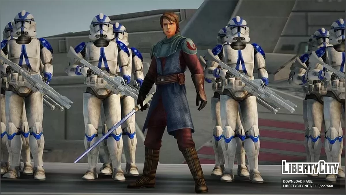 General Skywalker from Star Wars / GTA San Andreas