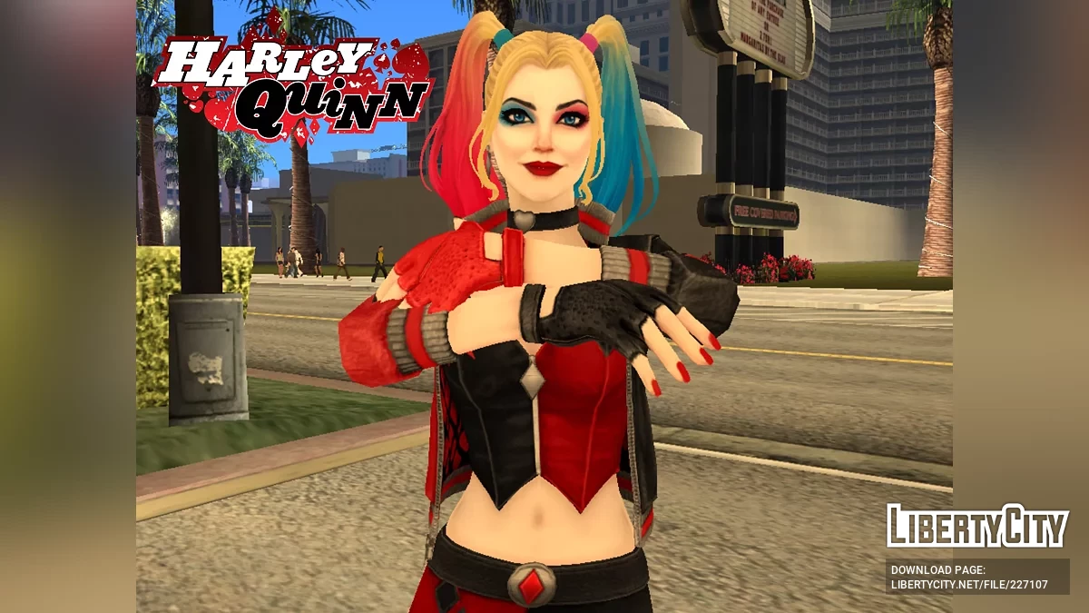 Harley Quinn (DC Universe Online) / GTA San Andreas