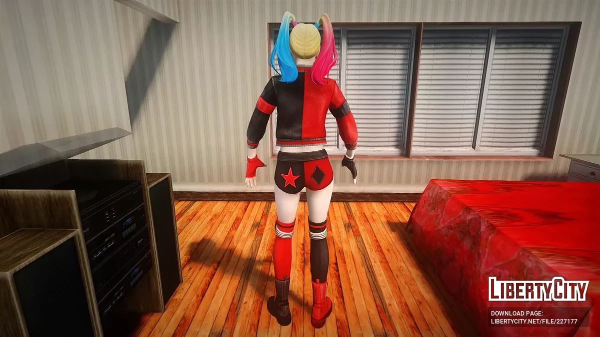Harley Quinn do DC Universe Online / GTA San Andreas