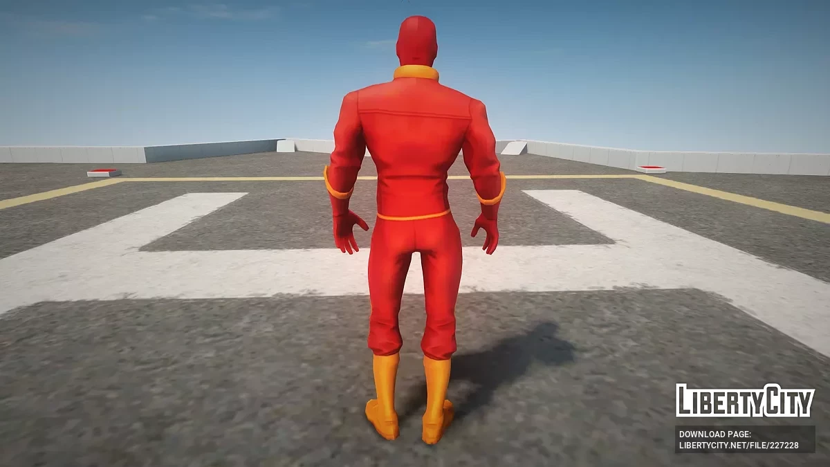 Червоний вихор з Guardians of the Globe / GTA San Andreas