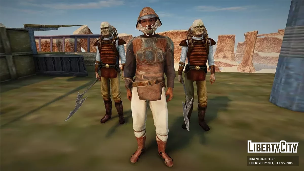Lando Calrissian z Gwiezdnych Wojen / GTA San Andreas