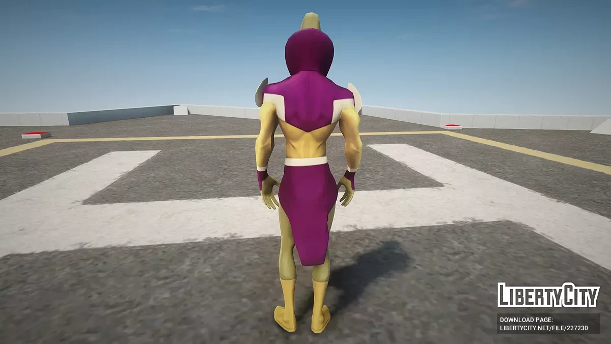Марсіанин з Guardians of the Globe / GTA San Andreas