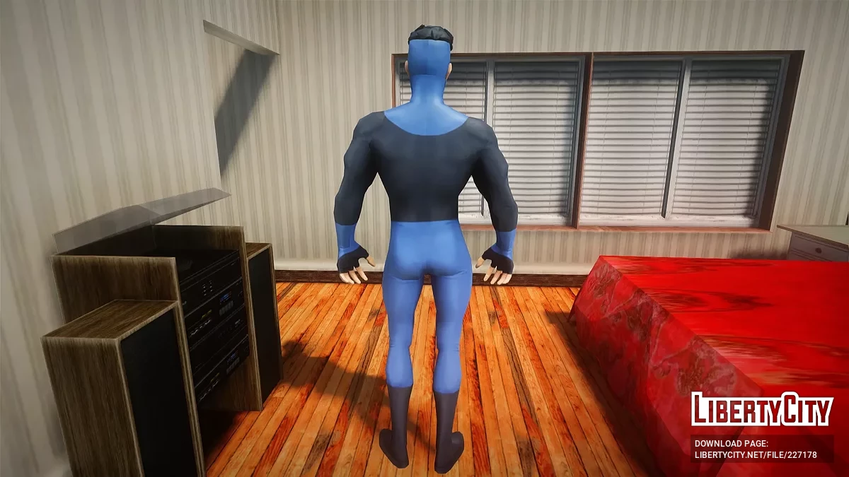 Invincible Blue & Black (Invincible: Guarding The Globe) / GTA San Andreas