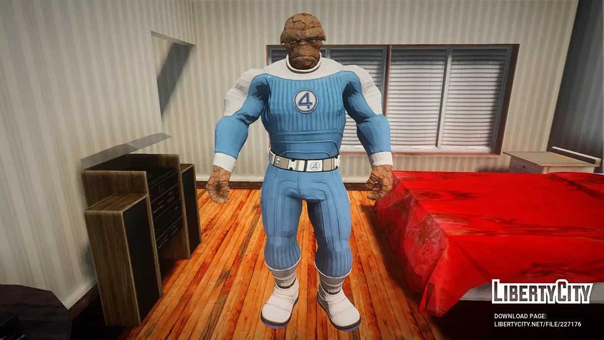 Ben Grimm de Os Quatro Fantásticos (Fortnite) / GTA San Andreas